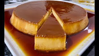 🍮 Cremoso Flan napolitano en horno  Flan  Crème caramel 🍮 Flan [upl. by Ulises]