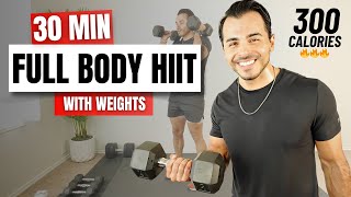 30 MIN FULL BODY WORKOUT  Strength amp Cardio Home Workout [upl. by Mccully427]