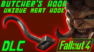 Fallout 4  Far Harbor DLC  Butchers Hook Unique Weapon [upl. by Nedroj]