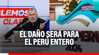 🔴🔵Nicolás Lúcar responsabiliza a Gobierno por posibles protestas durante APEC [upl. by Aihpos]