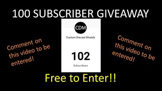 100 SUBSCRIBER GIVEAWAY [upl. by Jacobba]