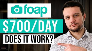 How To Make Money Selling Photos On Foap  Foapcom Review 2024 [upl. by Blockus]