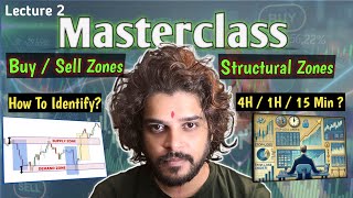 Drawing Structural Zones amp Best Time Frame Identification 📈  Advanced Trading Course  Episode 2 [upl. by Koressa]