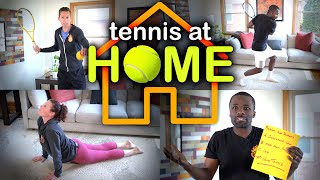 How to Improve Your Tennis at Home  Part 1 [upl. by Acimahs]