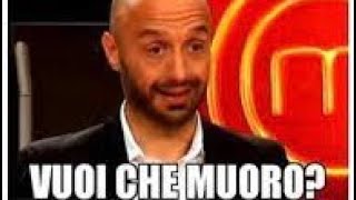 Master chef Italia Joe Bastianich lancia i piatti [upl. by Pros719]