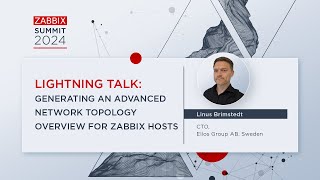 Generating an Advanced Network Topology Overview for Hosts by Linus Brimstedt  Zabbix Summit 2024 [upl. by Aala681]