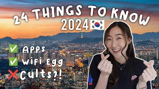 24 Things You Need to Know Before Traveling to Korea 2024🇰🇷 [upl. by Moule]