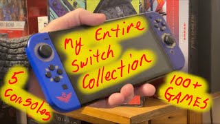 My Entire Nintendo Switch Collection  Over 100 Games [upl. by Rodgers]