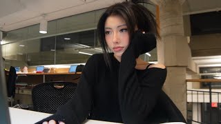 finals week in school vlog babson college [upl. by Enois]