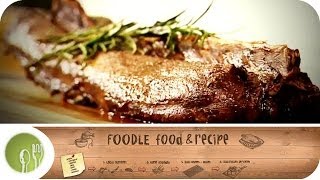 Der perfekte Rehrücken vom Profikoch I Foodle  Food amp Recipe [upl. by Florenza]