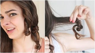 Cocoon Curls Tested  Overnight Curling FAIL [upl. by Adria]