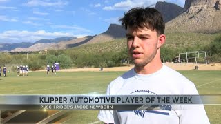 Klipper Automotive Player of the Week Jacob Newborn [upl. by Ruttger]