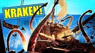 KRAKEN  Sea of Thieves  Gameplay HD Español  Castellano [upl. by Ahsirhcal]