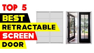 Top 5 Best Retractable Screen Doors Reviews of 2024 [upl. by Meyers335]