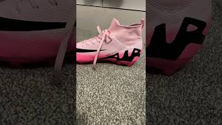 New football boots Nike air pink boots sub [upl. by Luapsemaj]