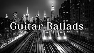 Relaxing Guitar Ballads amp Blues Jazz Vibes 🌙 Jazz Ballads For Peaceful Nights In An Urban Setting [upl. by Trbor]