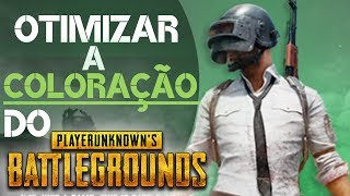 Deixar o Pubg Colorido  Mudar as cores do Pubg  Otimizar o PUBG  cor do pubg [upl. by Astrix792]