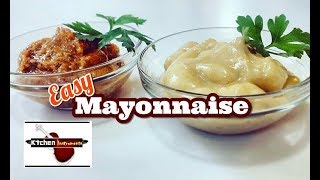 How to Make EASY Mayonnaise and Aiolis Egg Recipes  Kitchen Instruments [upl. by Ylicic]