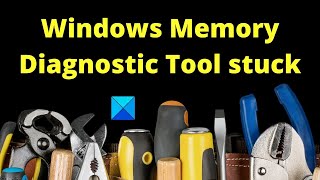 Windows Memory Diagnostic Tool stuck [upl. by Anoid]