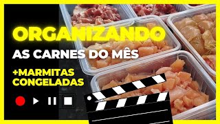 🔴Repost🔴Organização de CarnesMistura para o Mês  Receitas Prontas para Congelar [upl. by Smail]