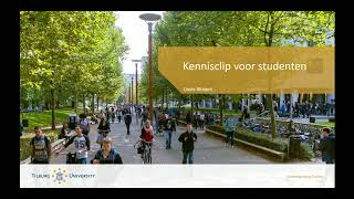 Kenniscip voor studenten voor aanvraag vrijstellingen  Tilburg University [upl. by Esorbma]