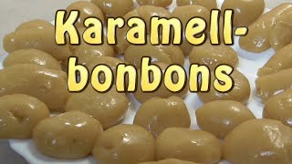 KaramellBonbons in nur 10 Minuten selbst gemacht [upl. by Machutte684]