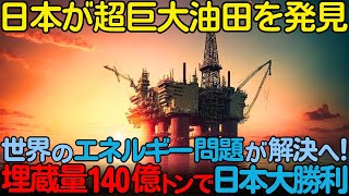 【海外の反応】「日本が世界を救う」史上最大級の油ガス田を発掘し、遂に日本がエネルギー大国へ [upl. by Enovahs]