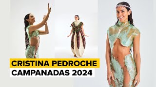 El VESTIDO de Cristina PEDROCHE en las CAMPANADAS 2024 de Antena 3 🔔🎊🍾 [upl. by Derte]