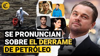 Leonardo DICAPRIO y otros famosos se pronuncian sobre el DERRAME DE PETRÓLEO en la costa peruana [upl. by Diley]