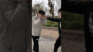 Elbow defenseYou can protect your head better kungfuskills fighting selfdefensetechniques [upl. by Damal]