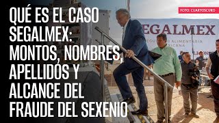 Qué es el caso Segalmex montos nombres apellidos y alcance del fraude del sexenio [upl. by Mloclam]