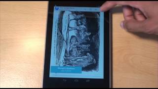 Nexus 7 Book Reading as EReader Hands on Review  Demo [upl. by Elin461]