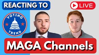 Reacting the MAGA and ProTrump YouTube Channels [upl. by Dympha]