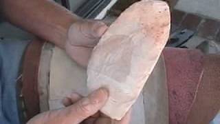 Flintknapping  Beginners Part 7 [upl. by Amling]