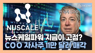 SMR 선두주자 뉴스케일파워 주가 사상 최고가 넘겼다…COO 자사주 처분 [upl. by Hammock]