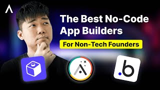 Best No Code App Builders I Recommend For NonTech Founders 2023 [upl. by Yntrok480]