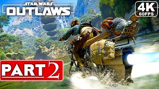 STAR WARS OUTLAWS Gameplay Walkthrough Part 2 4K 60FPS PC  No Commentary [upl. by Kyne]