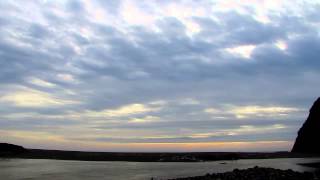 Altostratus clouds timelapse  At the coast [upl. by Sweyn]