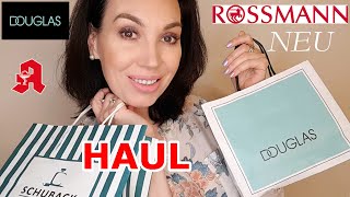 NEUE HAUL Douglas Rossmann Apotheke Schuback ZUFRIEDEN  Natali Nordbeauty [upl. by Anoiuq747]