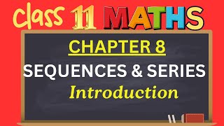 Class 11Chapter 8Sequences amp Series  IntroAMampGMCBSENCERTthinkmathsabarna [upl. by Hgiellek]