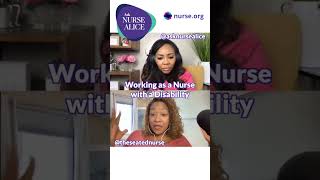 Working As A Nurse With A Disability Interview With The Seated Nurse Andrea Dalzell shorts nurse [upl. by Noel]