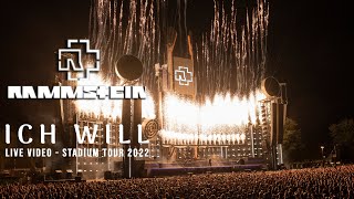 Rammstein  Ich will Live Video  2022 [upl. by Dareen789]