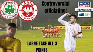 REDS ROBBED AGAIN CLIFTONVILLE VS LARNE MATCHDAY VLOG 8 [upl. by Vevine969]