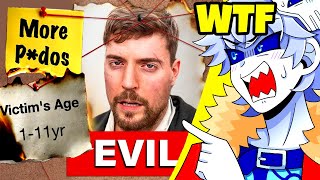 Reacting to MrBeasts Alleged quotWarcrimesquot and Hired Pedos Im Fking Disgusted [upl. by Pliam]