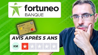 FORTUNEO  Mon AVIS après5 ans  La Meilleure Banque  💰 [upl. by Nylyahs725]