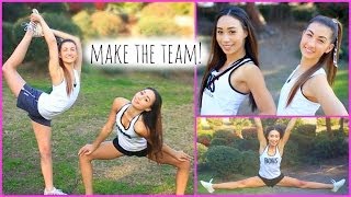 How To Make The Cheer  Dance Team  MyLifeAsEva [upl. by Ansilme]