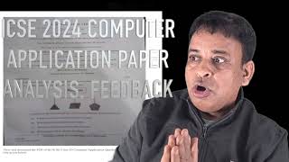 ICSE Computer Application Paper 2024 Analysis Students Reactions and School Feedback 🔥ICSE 2024 [upl. by Branden295]