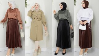 ملابس تركية للمحجبات 💞 موضة خريف 2025 🌟modest clothing🌟 Mohammed hijab 🌟 Hijabi girl 🌟 modest fashio [upl. by Negam]