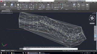 Triangulacion para Proyecto Terreno natural y Camino CivilCad [upl. by Dru]