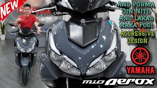 Yamaha Aerox 155 Ang Angas din ng Dating Very Aggressive din Talaga ng Kanyang Design [upl. by Weig]